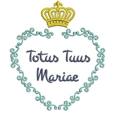 Totus tuus mariae 1 | Santas tattoo, Imagens religiosas, Melhores ...