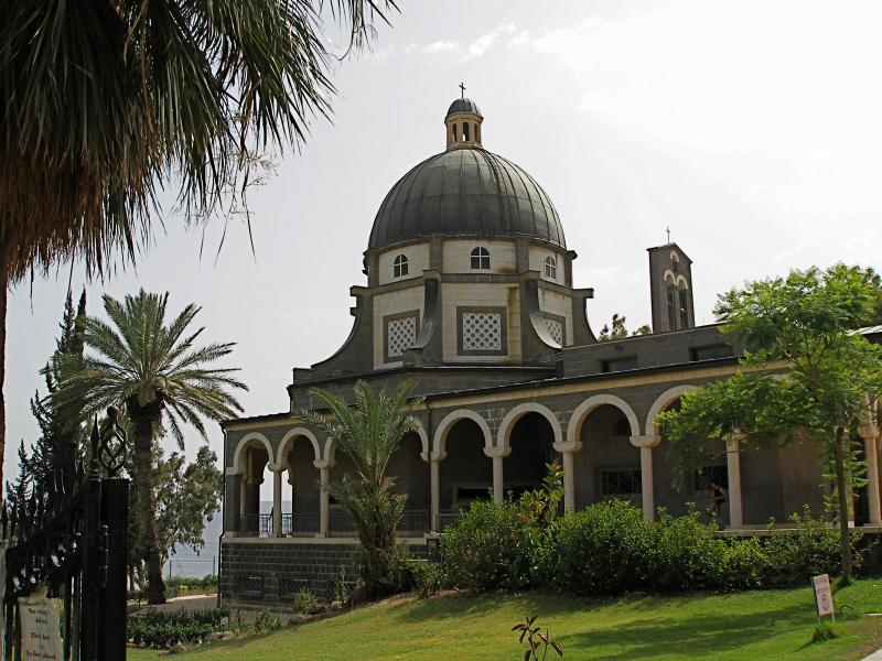 Image result for the mount of beatitudes capernaum