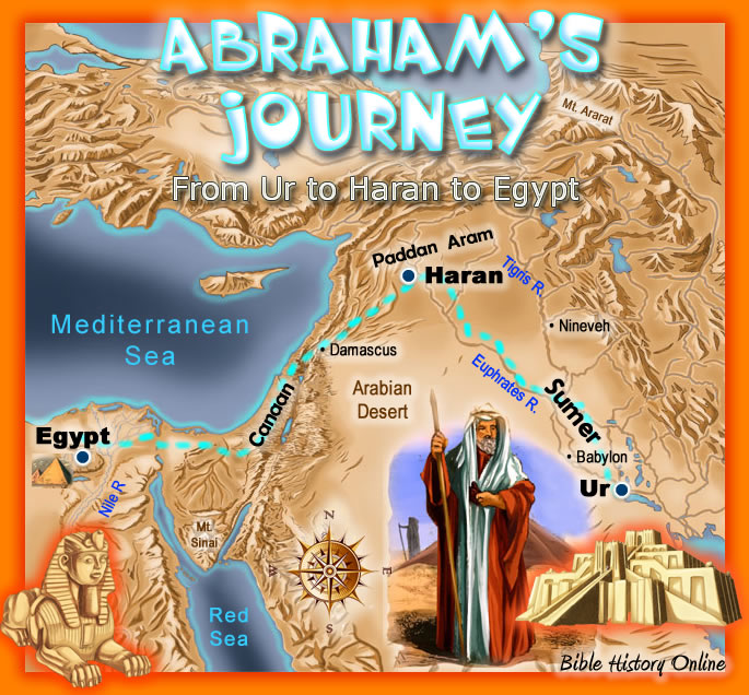 Abraham Bible Story In Tamil Abrahams Journey Kids Bible Maps