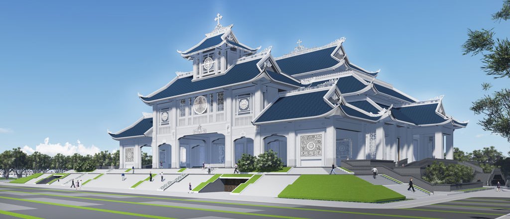 Image result for Trung Tâm Thánh Mẫu Lavang quảng trị