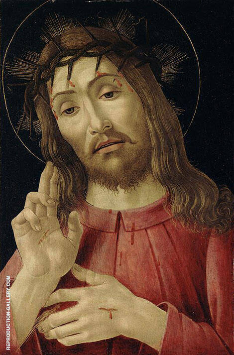 The Resurrected Christ Painting By Sandro Botticelli