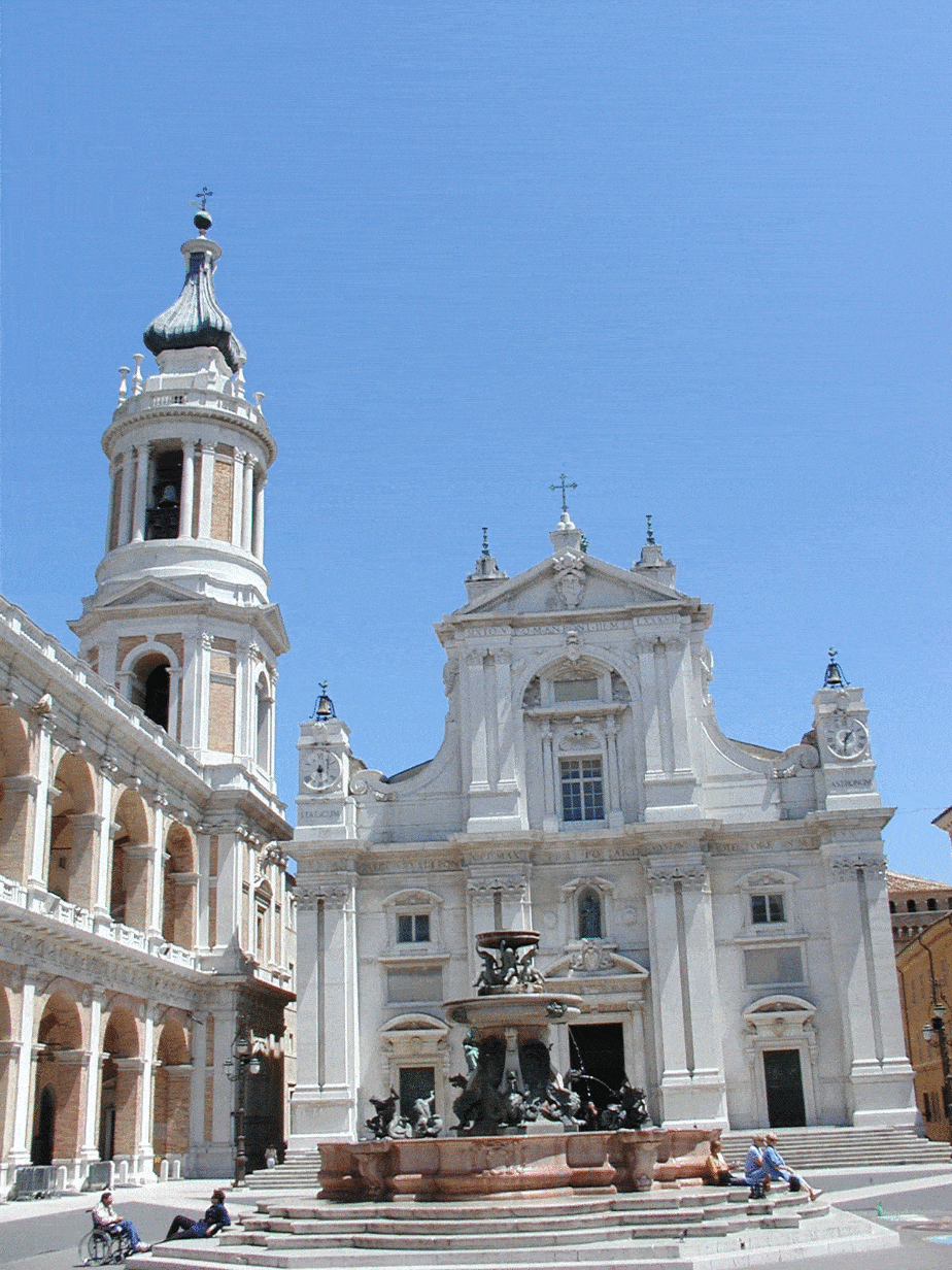 Loreto, Italy: The Holy House of Loreto........... Home of Mary &amp; Place of  the Annunciation ~ The Catholic Travel Guide