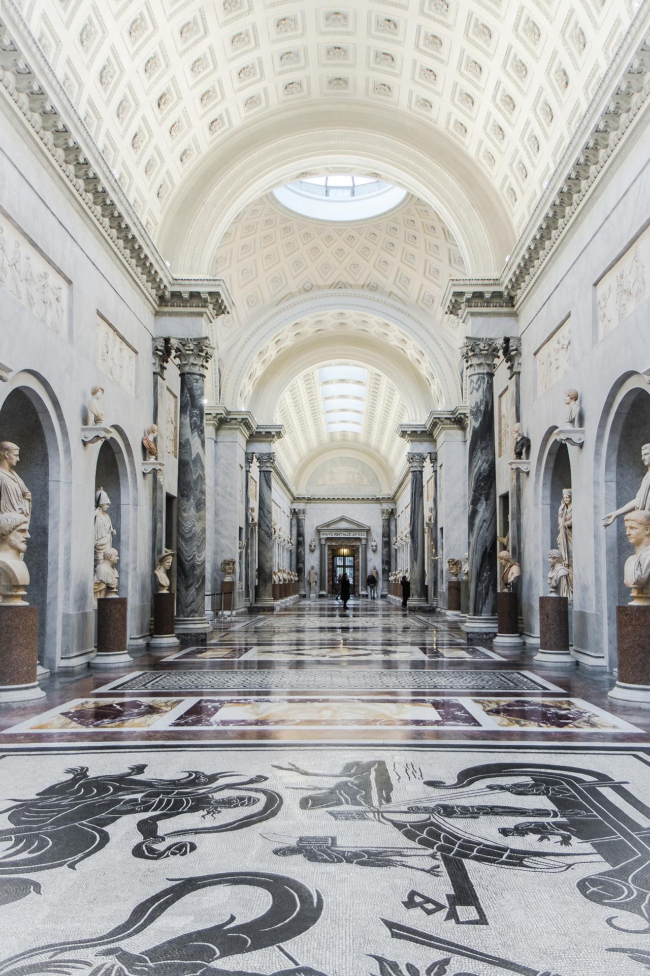 The Restored New Wing of the Vatican Museum [1280x1920]: ArchitecturePorn