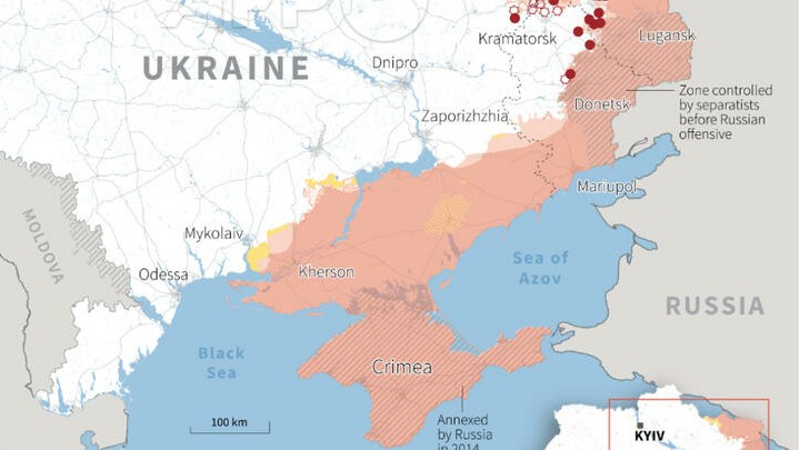Sáp nhập hay công nhận độc lập ? Nga định hình số phận miền đông nam Ukraina