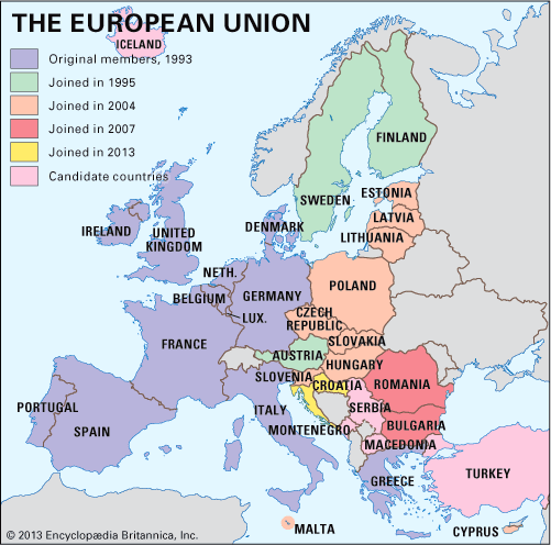 European Union | The european union, Map of britain, European history