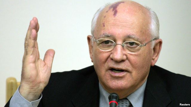 Ông Gorbachev nói “đổ máu tại châu Âu và Trung Đông với việc tan vỡ của những cuộc đối thoại giữa các cường quốc chính là một mối quan ngại to lớn.”