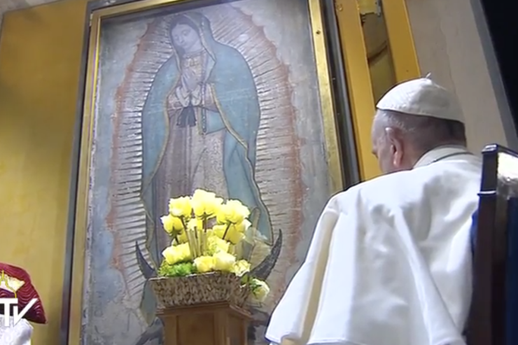 Francis with OL of Guadalupe