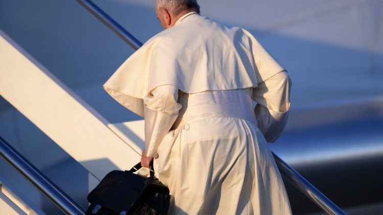 Pope Francis departs Peru following his Apostolic Visit