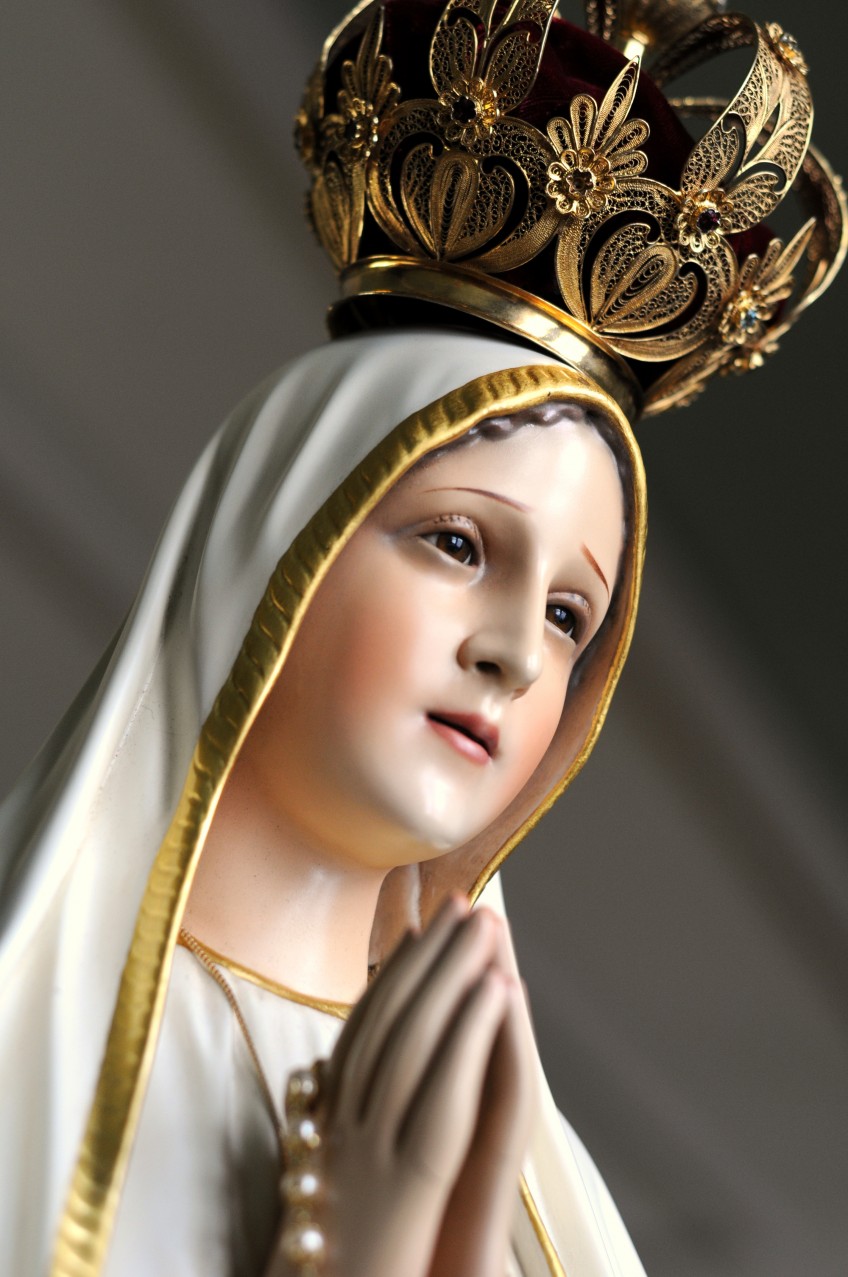 Our Lady of the Rosary - Only She Can Help You - Our Lady's Blue ...