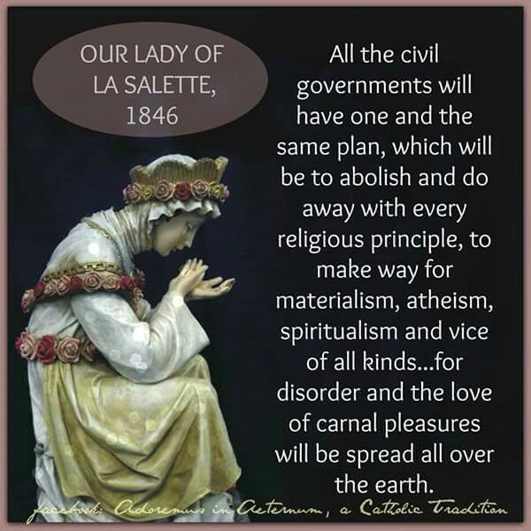 Our Lady of La Salette | Blessed mother, Catholic faith