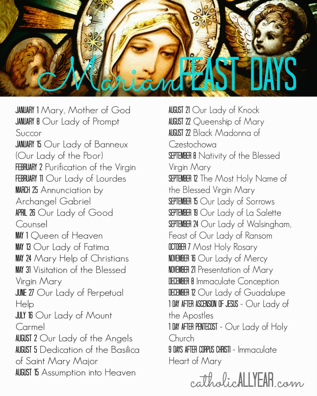 marian-feast-days - Roman Catholic Man