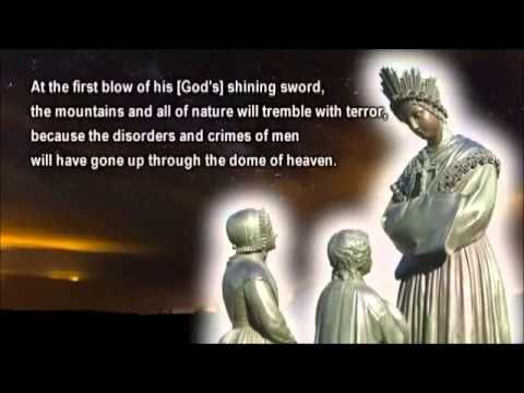 PROPHECY AND MESSAGE FROM OUR LADY OF LA SALETTE - YouTube ...