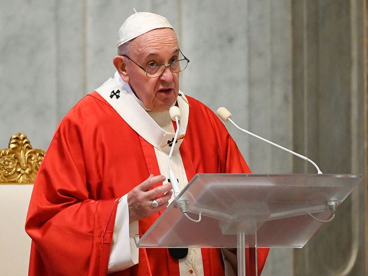 Coronavirus: Pope livestreams Palm Sunday mass | Europe – Gulf News