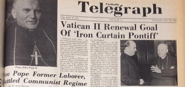 Throwback Thursday: Habemus John Paul II – Catholic Telegraph