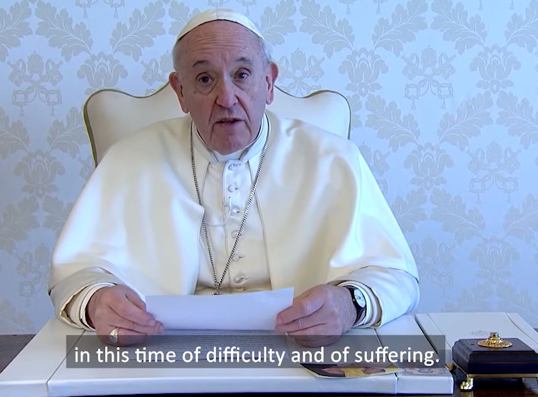 Pope Francis Sends a Video Message for Holy Week - ZENIT - English