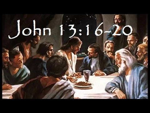 Jn 13:16-20 -- Jesus Predicts His Betrayal - Min jilqa' lil min ...