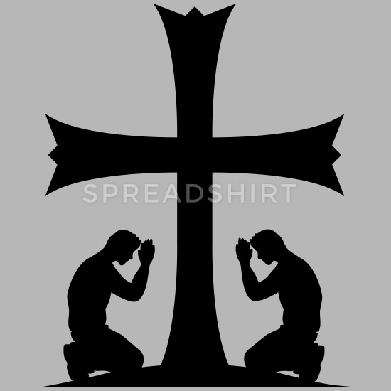 mountain pray church symbol cross jesus christ chr Women's Vintage Sport  T-Shirt | Spreadshirt