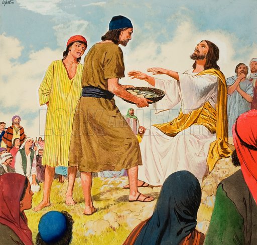 The Miracles of Jesus stock image | Look and Learn