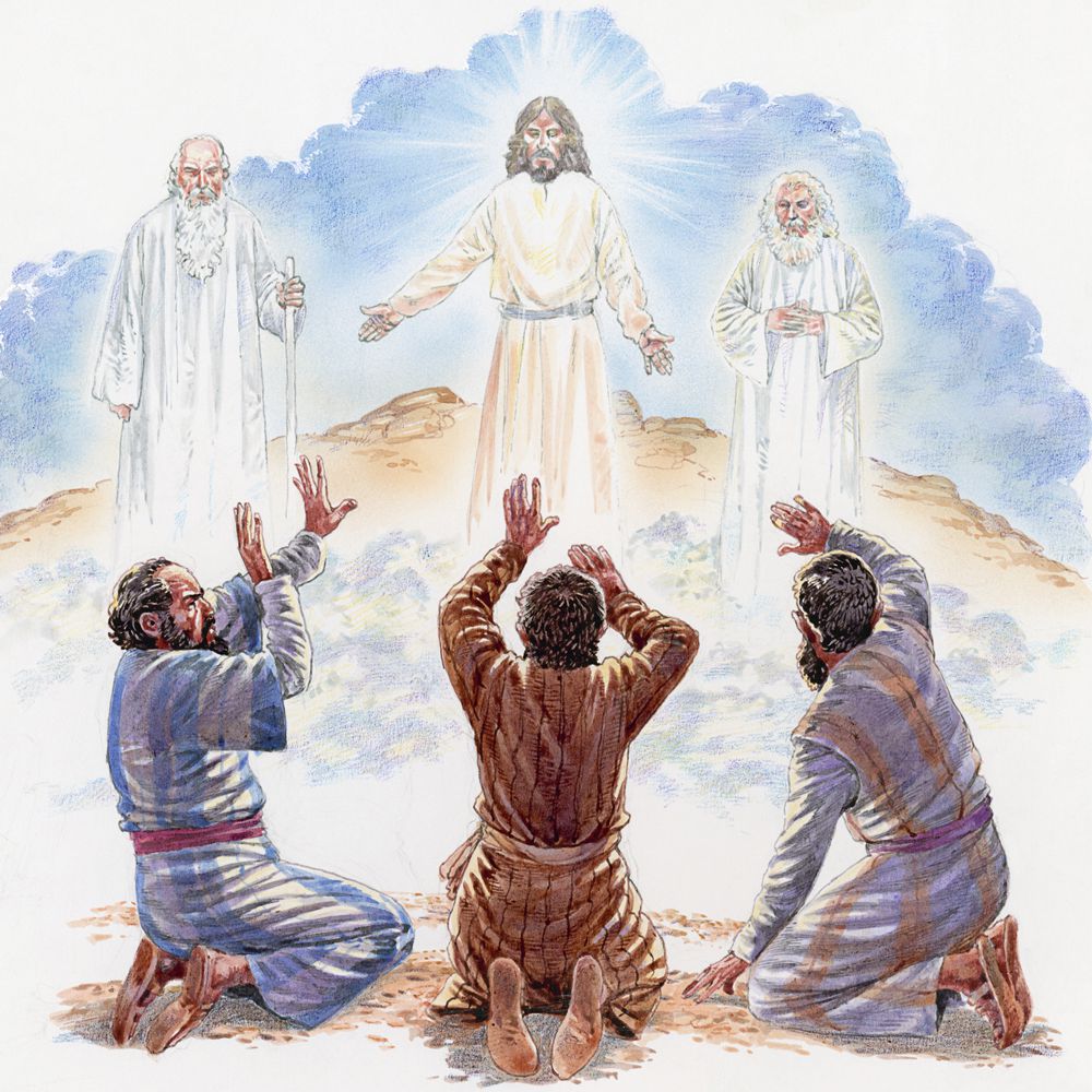 Jesus&#39; Transfiguration Bible Story Study Guide