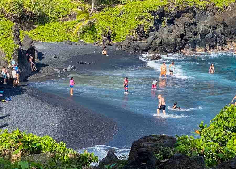 Where to Find the Best Black Sand Beaches in Maui