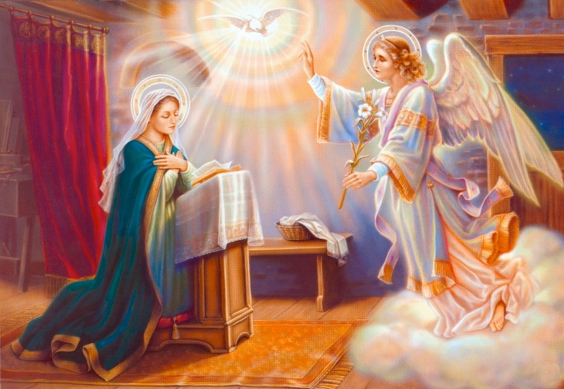 Saint March 25 : The Annunciation to the Blessed Virgin Mary